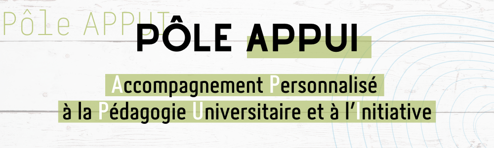 Accompagnement Personnalisé à la Pédagogie Universitaire et à l'Initiative